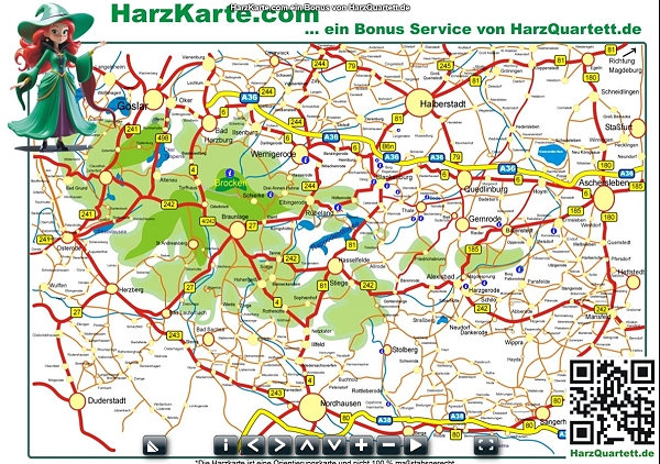 Harz Quartett Spiel mit Pin Doppelpack – Bild 4
