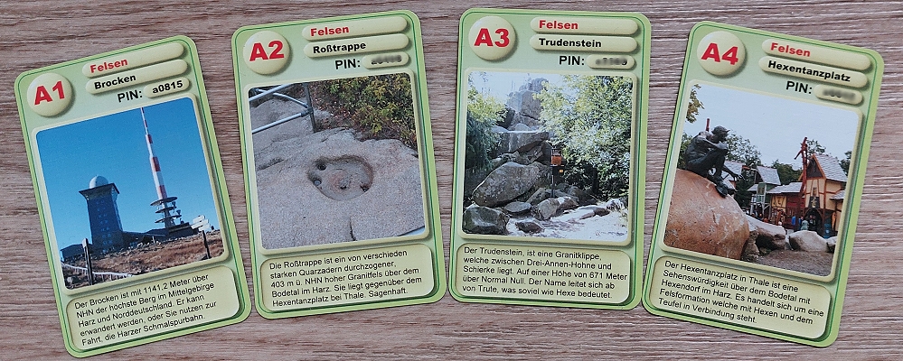 Harz Quartett Spiel mit Pin Doppelpack – Bild 9