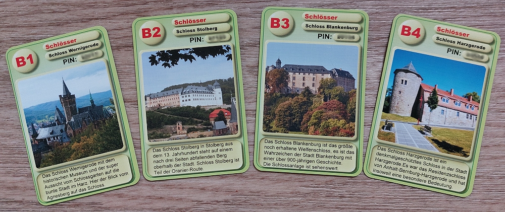 Harz Quartett Spiel mit Pin Doppelpack – Bild 11