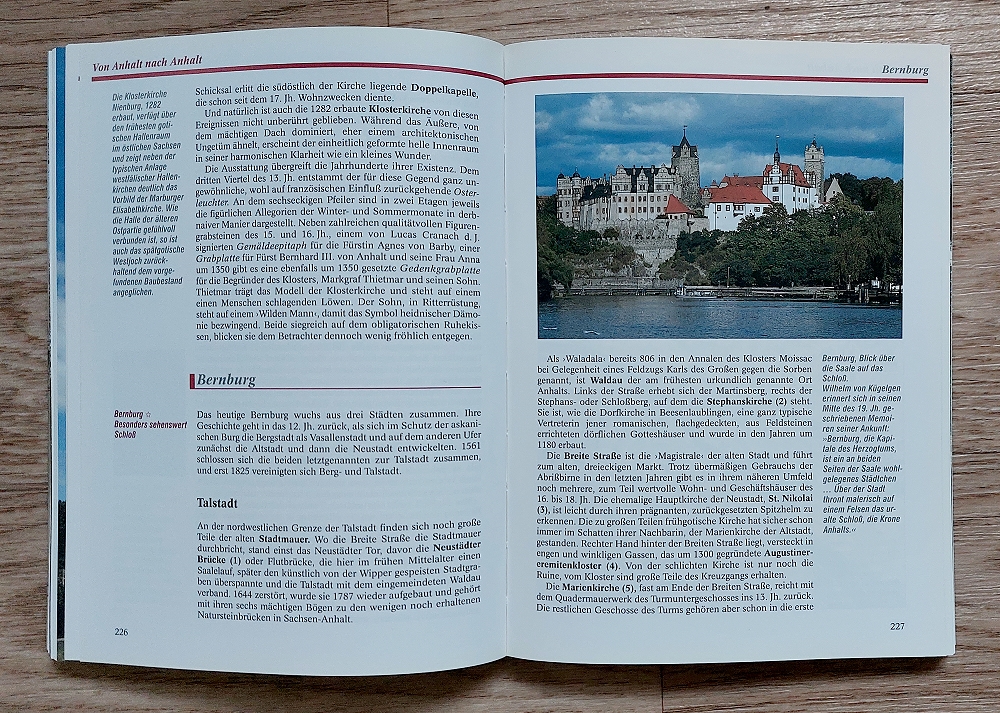 Buch Reiseführer Sachsen-Anhalt gebraucht. – Bild 4